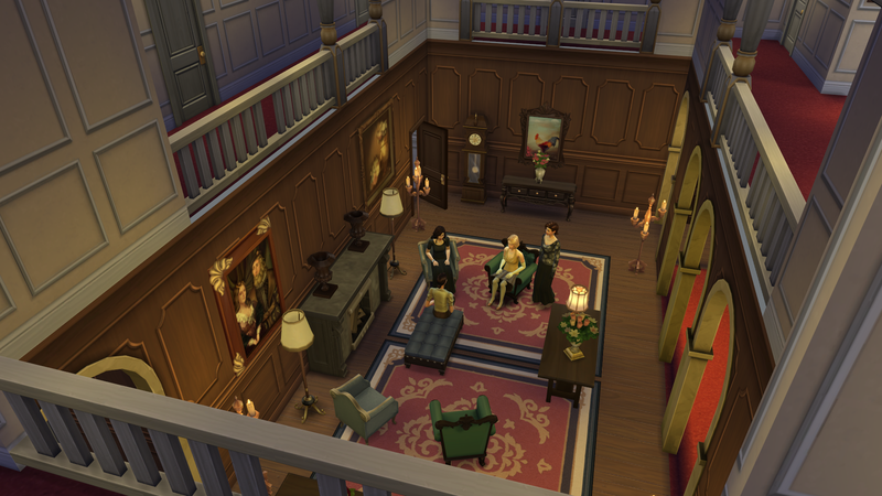 Illustration for article titled Downton Abbey, Made In The Sims 4